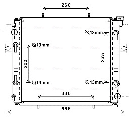 Radiateur Ava Cooling HRT2129