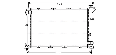 Radiateur Ava Cooling HY2024