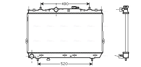 Radiateur Ava Cooling HY2095