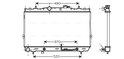 Radiateur Ava Cooling HY2186