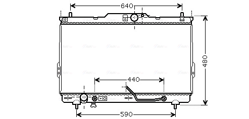 Radiateur Ava Cooling HY2114