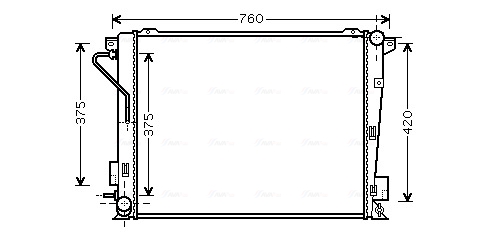 Radiateur Ava Cooling HY2171