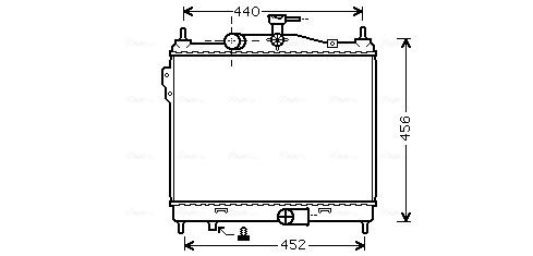 Radiateur Ava Cooling HY2205