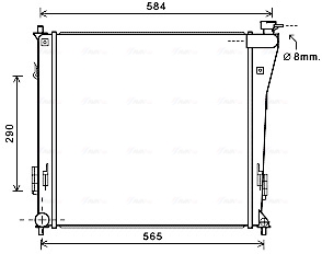 Radiateur Ava Cooling HY2303