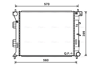 Radiateur Ava Cooling HY2338