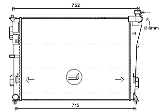 Radiateur Ava Cooling HY2379