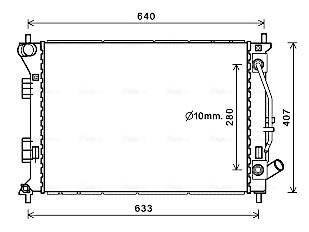 Radiateur Ava Cooling HY2436