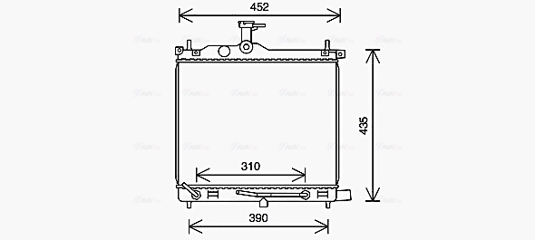 Radiateur Ava Cooling HY2454