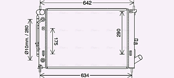 Radiateur Ava Cooling HY2465
