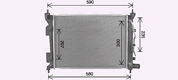 Radiateur Ava Cooling HY2490