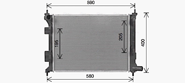 Radiateur Ava Cooling HY2492