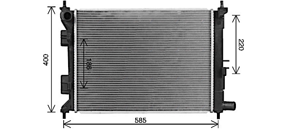 Radiateur Ava Cooling HY2494