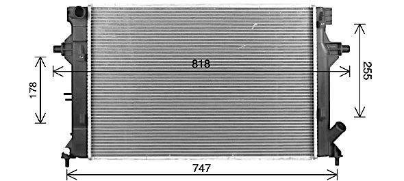 Radiateur Ava Cooling HY2595
