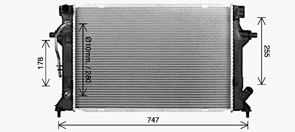 Radiateur Ava Cooling HY2596