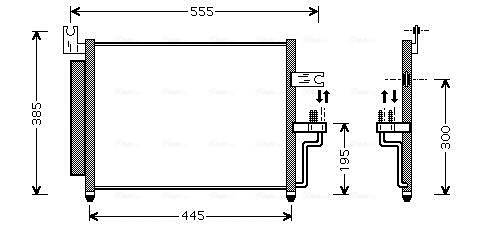 Airco condensor Ava Cooling HY5081D