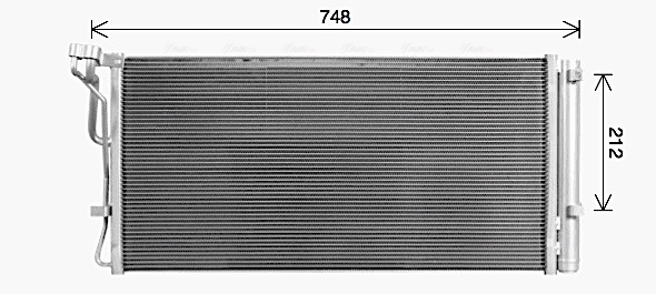 Airco condensor Ava Cooling HY5480D