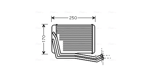 Kachelradiateur Ava Cooling HY6142