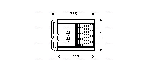 Kachelradiateur Ava Cooling HY6168