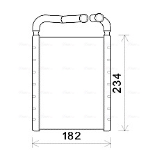 Kachelradiateur Ava Cooling HY6356