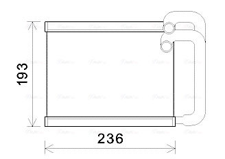 Kachelradiateur Ava Cooling HY6391