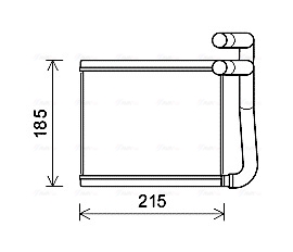 Kachelradiateur Ava Cooling HY6393