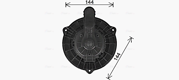 Kachelventilator Ava Cooling HY8475