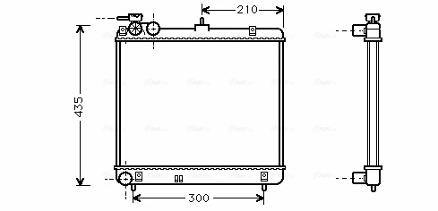 Radiateur Ava Cooling HYA2051