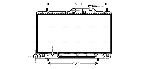 Radiateur Ava Cooling HYA2086