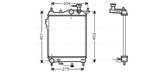 Radiateur Ava Cooling HYA2099