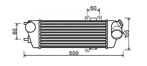 Interkoeler Ava Cooling HYA4227