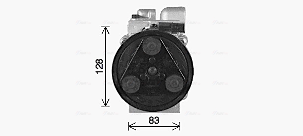 Ava Cooling Airco compressor HYK576