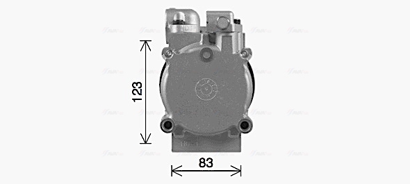 Ava Cooling Airco compressor HYK576