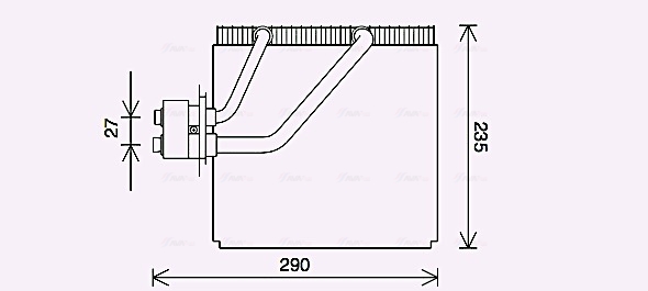 Airco verdamper Ava Cooling HYV456