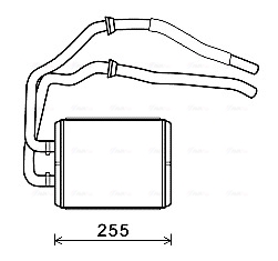 Kachelradiateur Ava Cooling IV6105