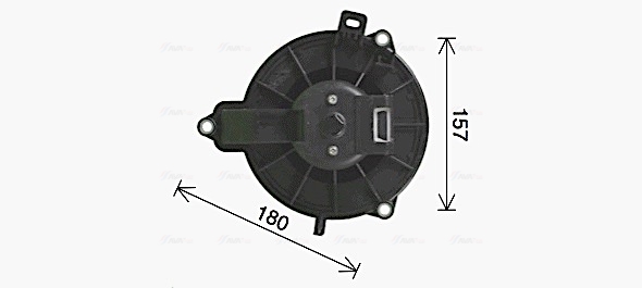 Kachelventilator Ava Cooling IV8502