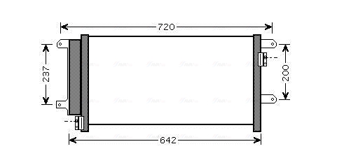 Airco condensor Ava Cooling IVA5089D