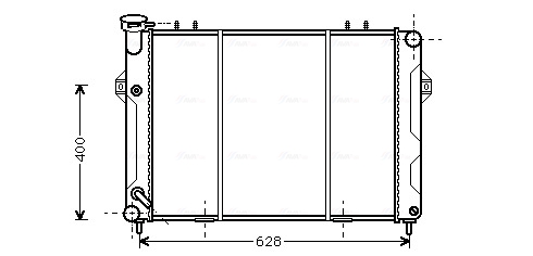 Radiateur Ava Cooling JE2008