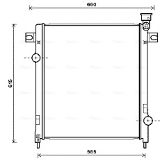 Radiateur Ava Cooling JE2053