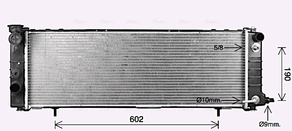 Radiateur Ava Cooling JE2078