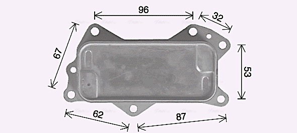 Oliekoeler motorolie Ava Cooling JE3079