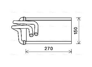 Kachelradiateur Ava Cooling JE6070