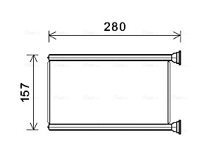 Kachelradiateur Ava Cooling JEA6069