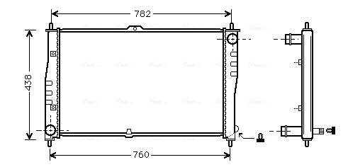 Radiateur Ava Cooling KA2018