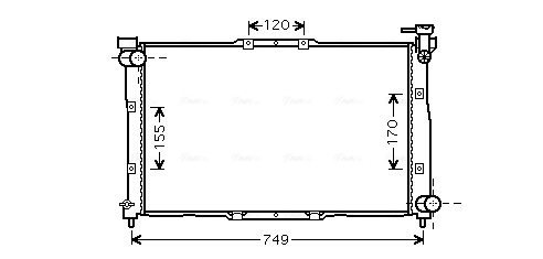 Radiateur Ava Cooling KA2039