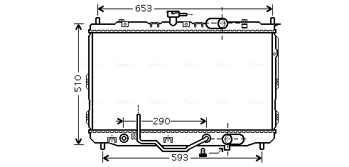 Radiateur Ava Cooling KA2073