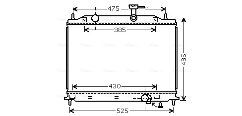 Radiateur Ava Cooling KA2079