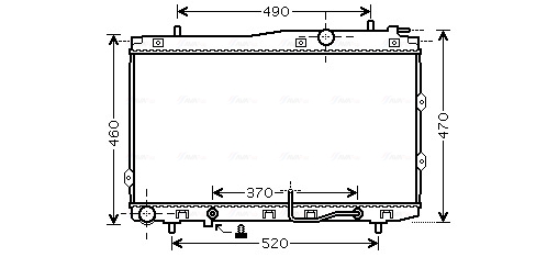 Radiateur Ava Cooling KA2090