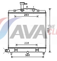 Radiateur Ava Cooling KA2172