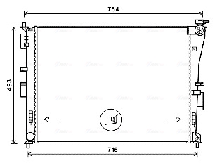 Radiateur Ava Cooling KA2269