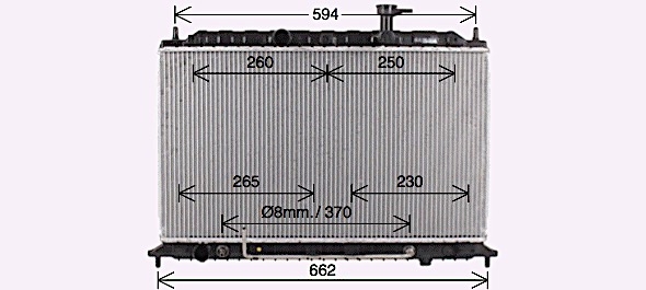 Radiateur Ava Cooling KA2300